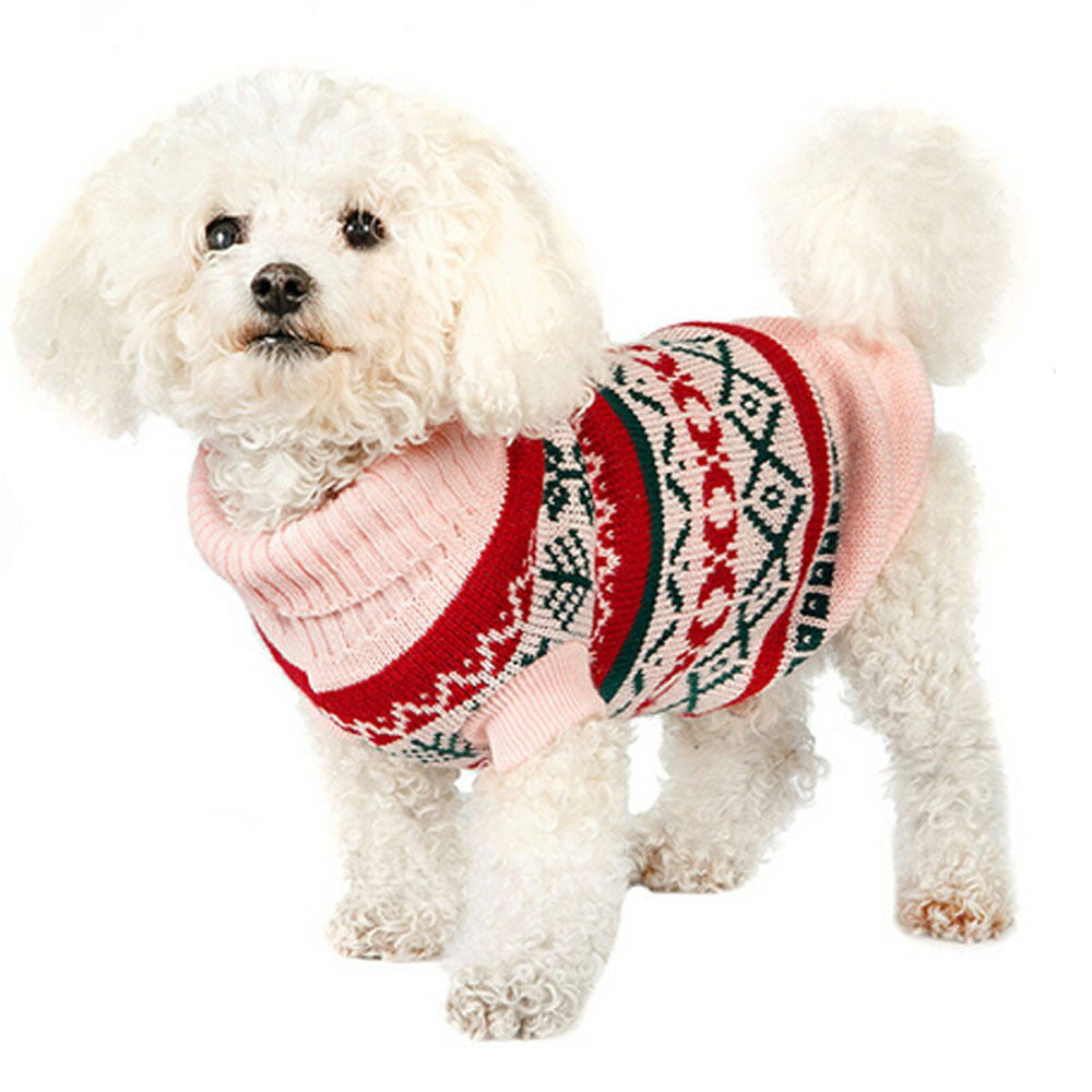 Chic Cozy Wool Sweater For Dogs