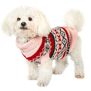 Chic Cozy Wool Sweater For Dogs