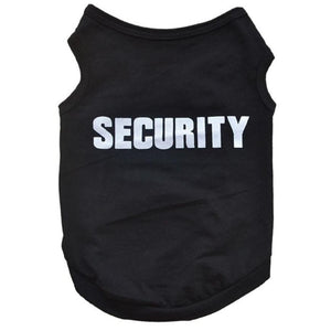 Cute Security T-Shirt For Dogs