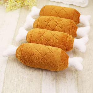 Fun Interactive Chicken Leg Chew Toy For Dogs