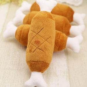 Fun Interactive Chicken Leg Chew Toy For Dogs