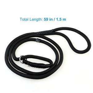 Adjustable Traction Rope Slip Lead And Collar Combination