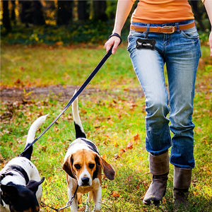 Convenient Poop Bag Dispenser With Waist Or Leash Clip And 21 Refill Rolls