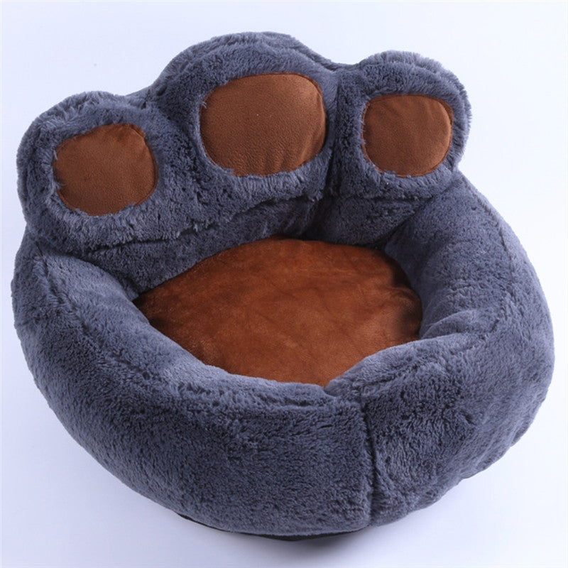 Super Soft Cozy Bear's Paw Design Pet Bed