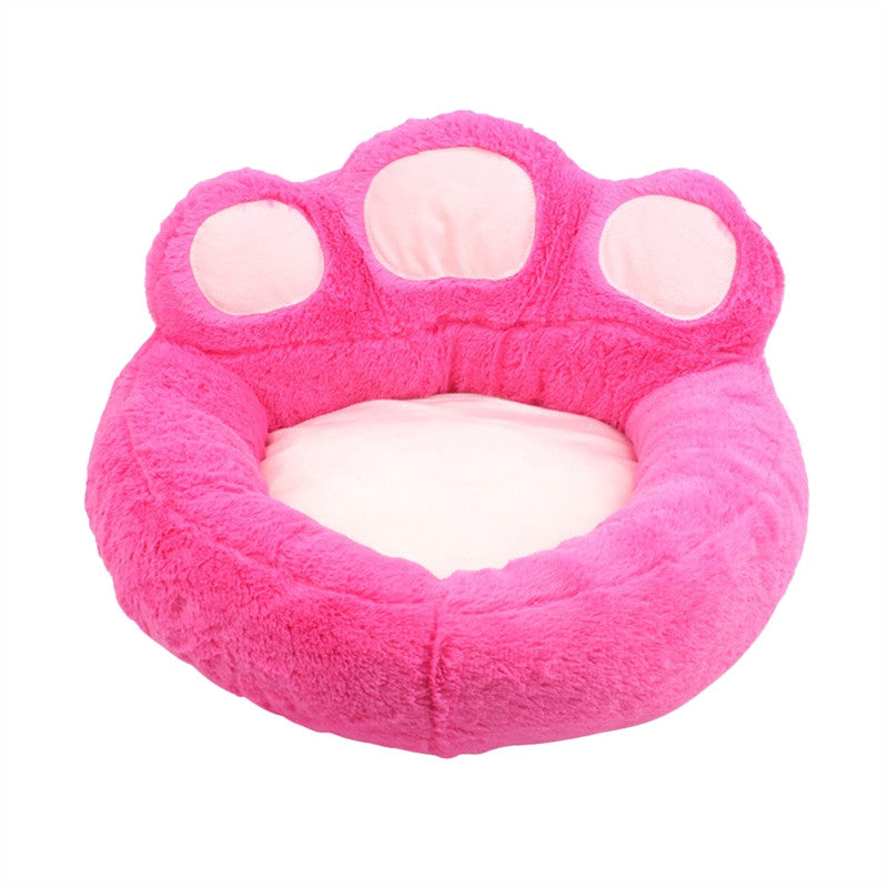 Super Soft Cozy Bear's Paw Design Pet Bed